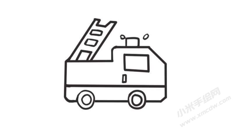 貨車簡筆畫圖片03