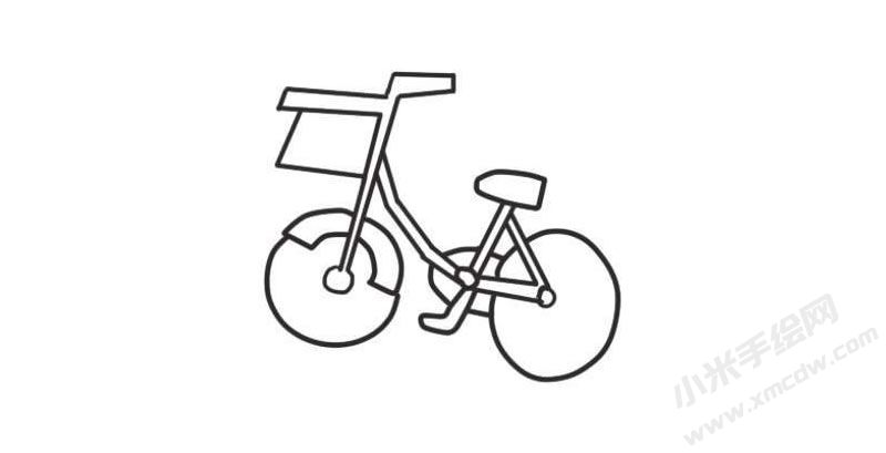 自行車簡筆畫圖片06