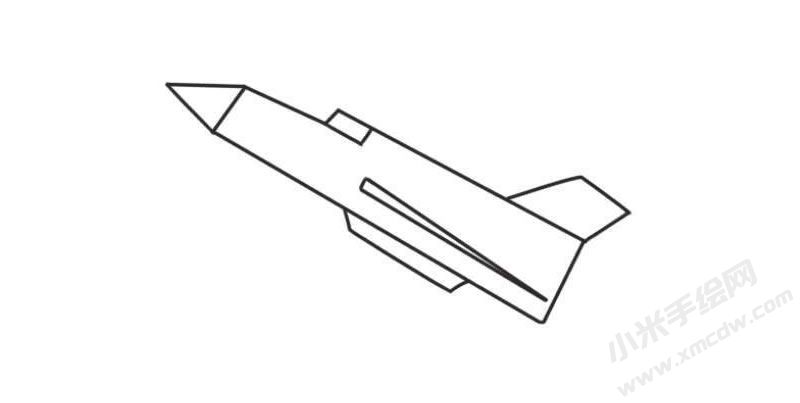 飛機(jī)簡(jiǎn)筆畫(huà)圖片08
