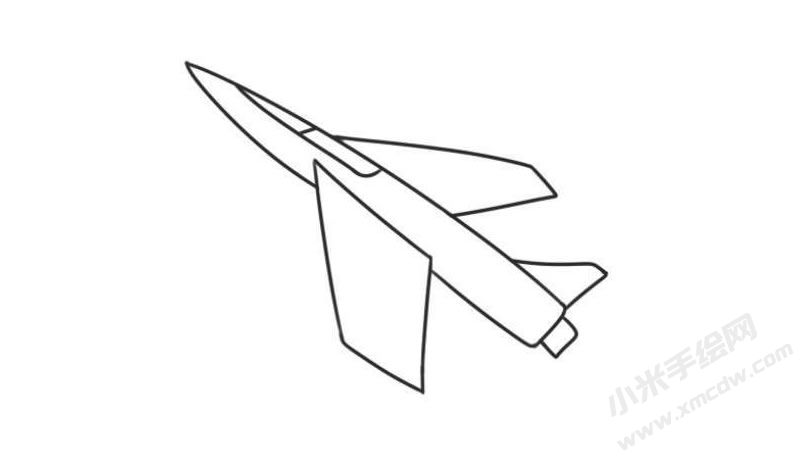 飛機(jī)簡(jiǎn)筆畫(huà)圖片11