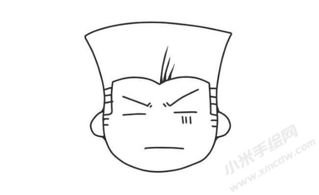 人物傷心表情簡(jiǎn)筆畫(huà)圖片08