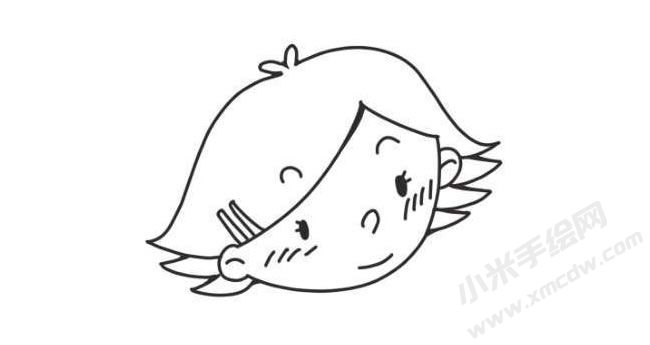 人物開心表情簡(jiǎn)筆畫圖片07