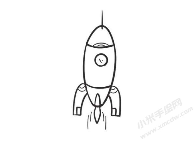 火箭簡(jiǎn)筆畫圖片01.jpg