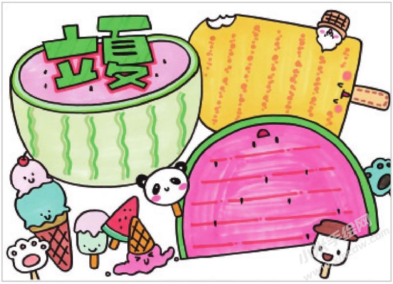 立夏手抄報.jpg