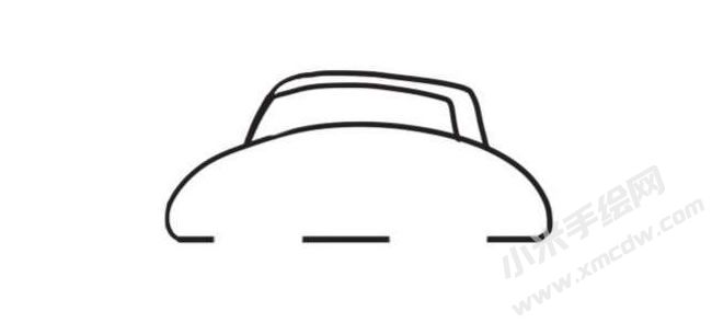 小汽車簡筆畫創(chuàng)作步驟圖示02