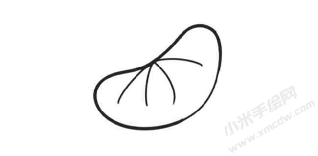 橘子簡(jiǎn)筆畫創(chuàng)作步驟圖示02