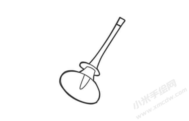 喇叭簡(jiǎn)筆畫創(chuàng)作步驟圖示03
