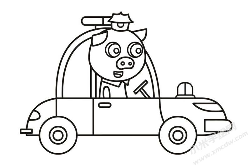 警車簡筆畫圖片04.jpg