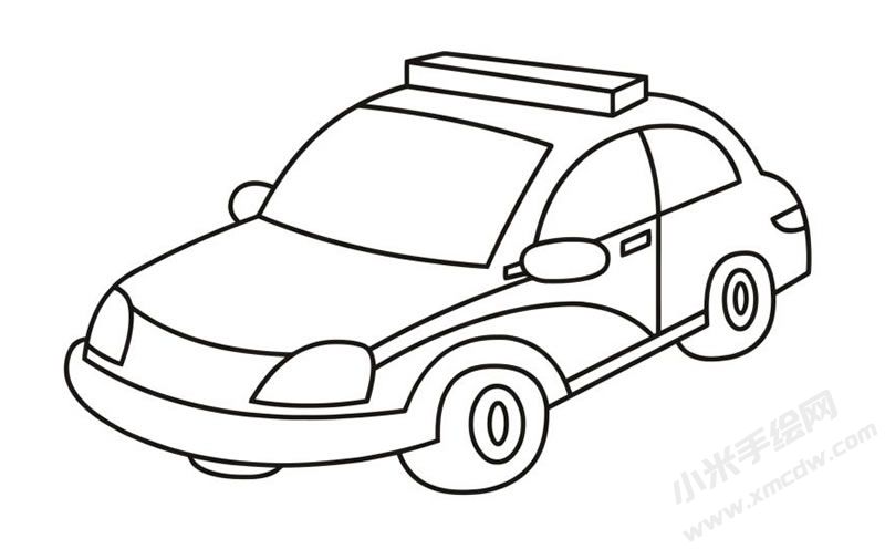 警車簡筆畫圖片03.jpg