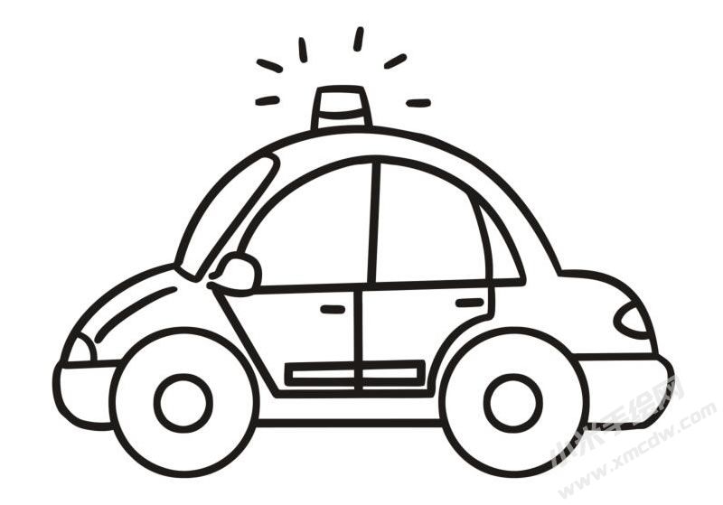 警車簡筆畫圖片11.jpg