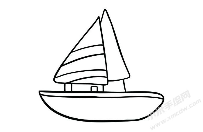 帆船簡(jiǎn)筆畫圖片10.jpg