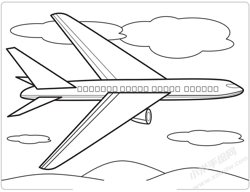 客機簡筆畫圖片.jpg