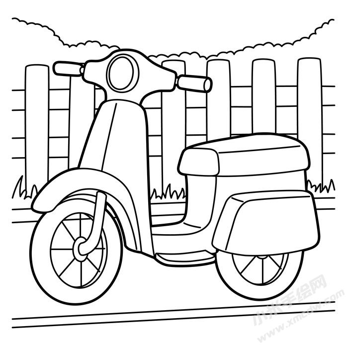 電動自行車簡筆畫圖片.jpg