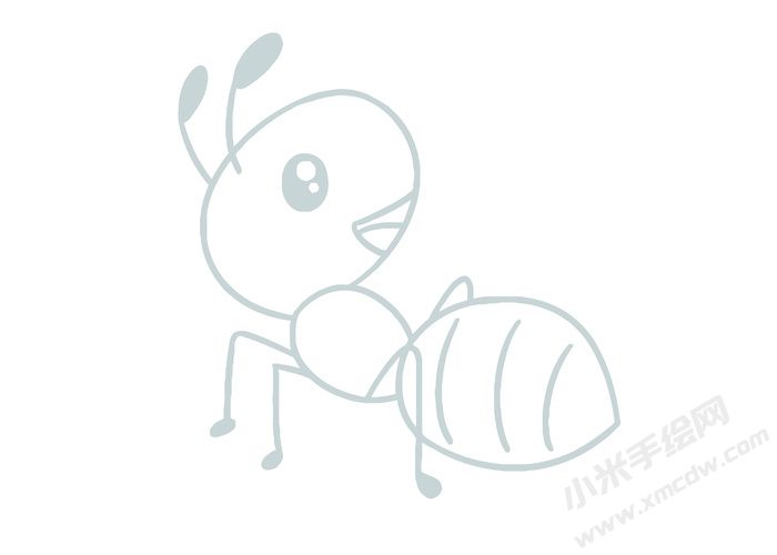 螞蟻簡(jiǎn)筆畫灰色線稿03.jpg