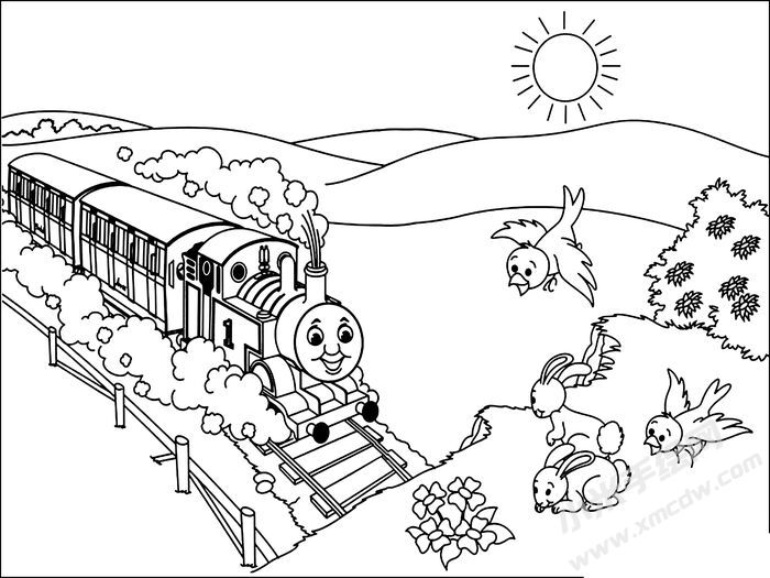 卡通火車簡(jiǎn)筆畫10.jpg