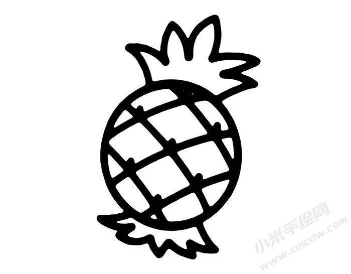鳳梨兒童簡筆畫步驟03.jpg