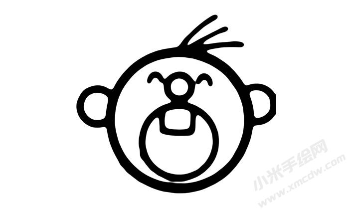 小男孩兒童簡(jiǎn)筆畫步驟06.jpg