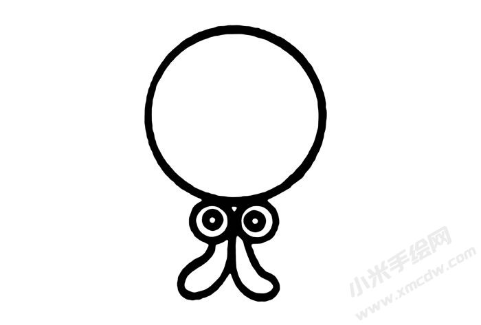 章魚(yú)兒童簡(jiǎn)筆畫(huà)步驟04.jpg