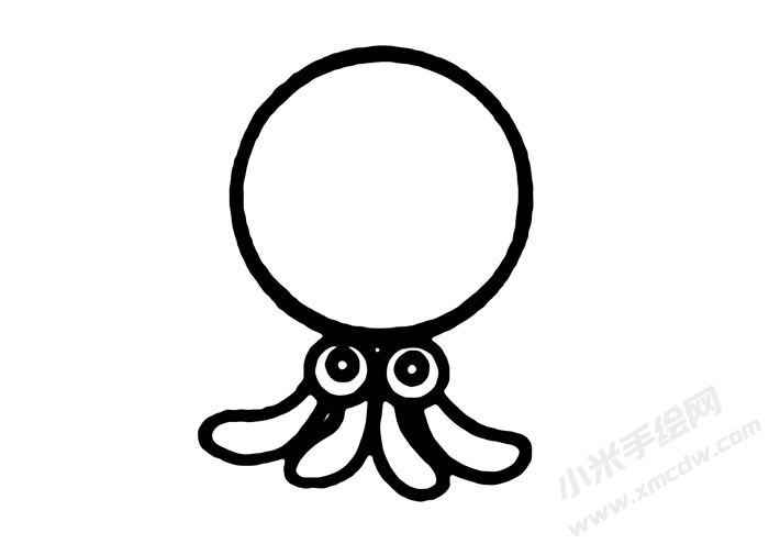 章魚(yú)兒童簡(jiǎn)筆畫(huà)步驟05.jpg