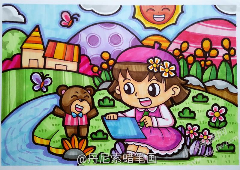 小小畫家兒童蠟筆畫.jpg