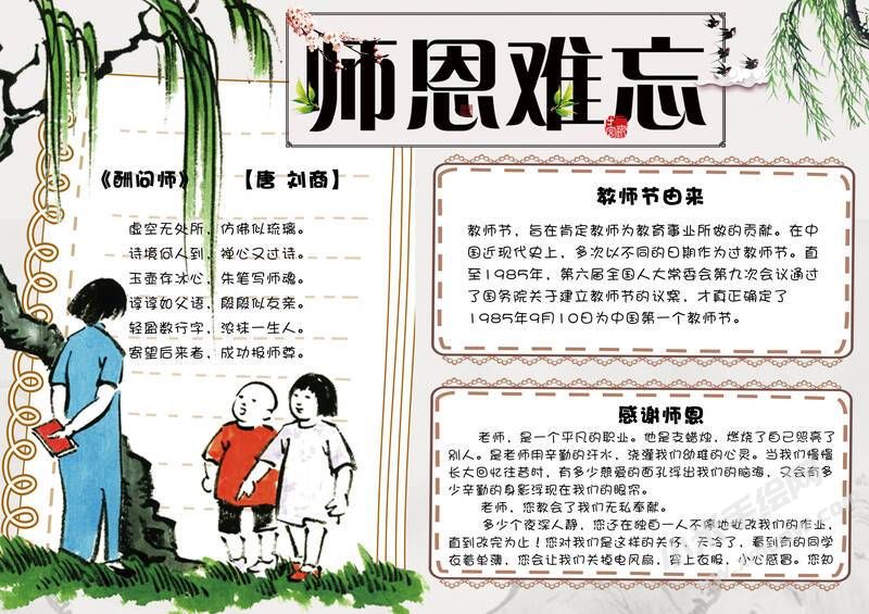 師恩難忘手抄報(bào)有字版.jpg