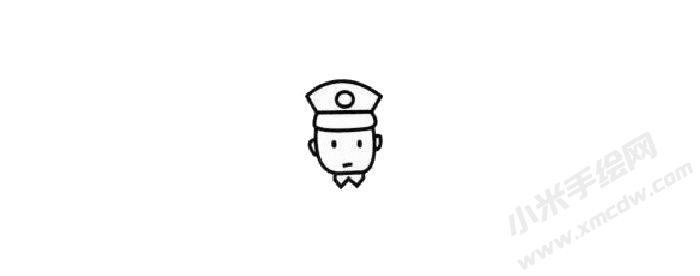 警察幼兒簡筆畫步驟01.jpg