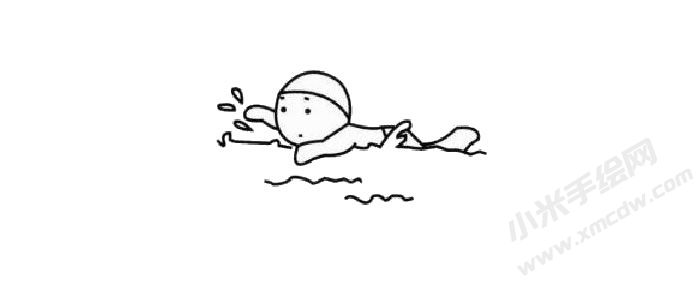 游泳運動員幼兒簡筆畫步驟03.jpg