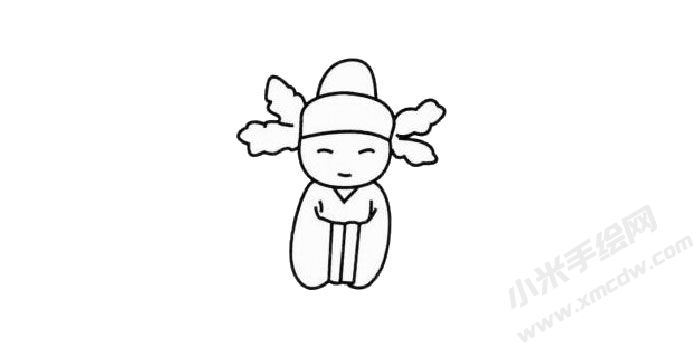 新郎官幼兒簡筆畫步驟02.jpg