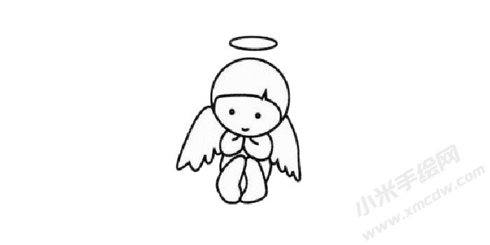 天使幼兒簡筆畫步驟02.jpg
