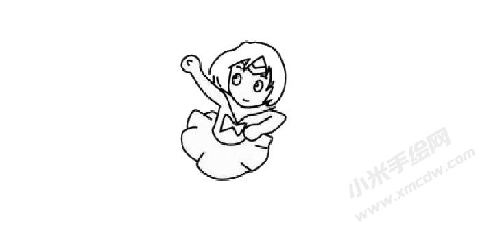 美少女戰(zhàn)士兒童簡筆畫步驟02.jpg