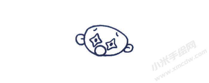 小丑幼兒簡(jiǎn)筆畫步驟01.jpg