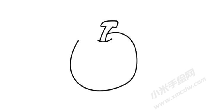 蘋果簡(jiǎn)筆畫步驟02.jpg
