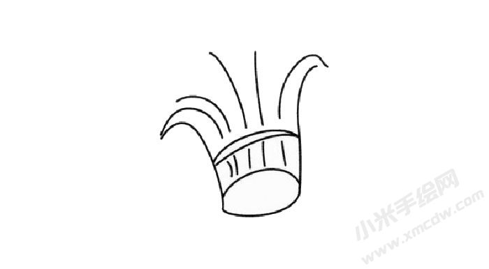 韭菜兒童簡筆畫步驟03.jpg