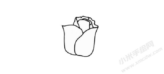 玫瑰花簡(jiǎn)筆畫(huà)創(chuàng)作步驟02.jpg