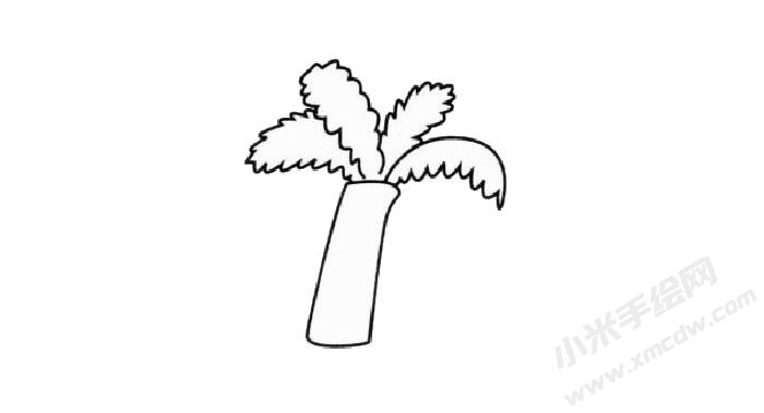 棕櫚樹簡筆畫創(chuàng)作步驟01.jpg