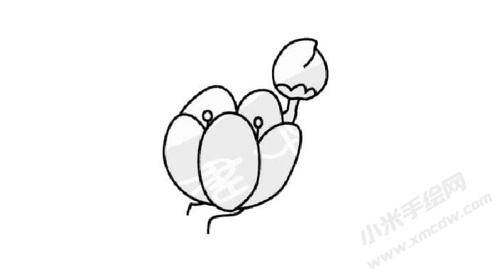 桃花兒童簡筆畫步驟03.jpg