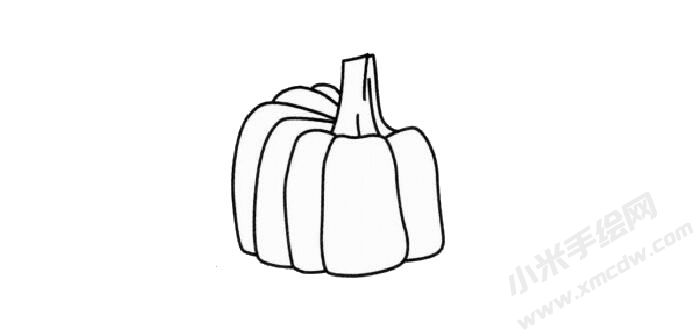 南瓜兒童簡(jiǎn)筆畫(huà)創(chuàng)作步驟02.jpg