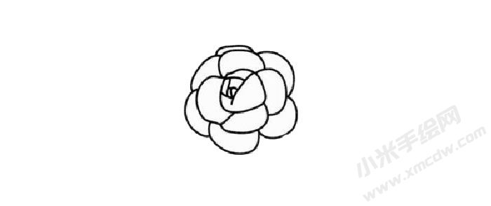 山茶花簡筆畫創(chuàng)作步驟02.jpg