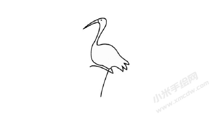 鶴的簡(jiǎn)筆畫(huà)創(chuàng)作步驟02.jpg