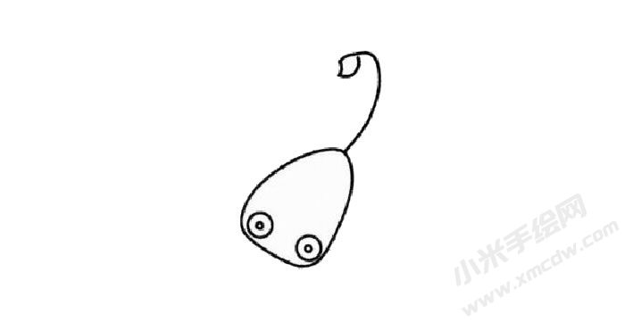 蝎子簡(jiǎn)筆畫(huà)繪制步驟02.jpg