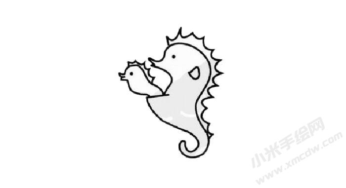 海馬兒童簡(jiǎn)筆畫步驟03.jpg