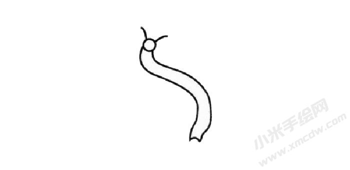 蜈蚣簡(jiǎn)筆畫繪制步驟01.jpg