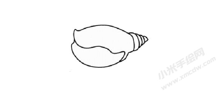 海螺簡(jiǎn)筆畫(huà)繪制步驟02.jpg