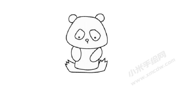 熊貓兒童簡(jiǎn)筆畫繪制步驟02.jpg