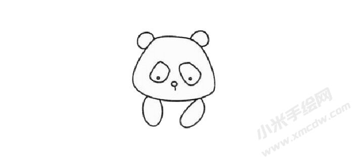 熊貓兒童簡(jiǎn)筆畫繪制步驟01.jpg