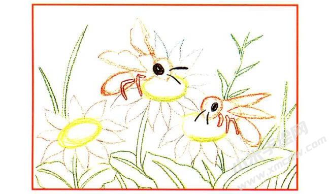 小蜜蜂油畫棒創(chuàng)作步驟01.jpg