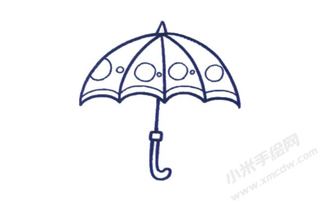 雨傘兒童簡(jiǎn)筆畫(huà)繪制步驟04.jpg