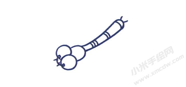 蜻蜓兒童簡(jiǎn)筆畫繪制步驟03.jpg