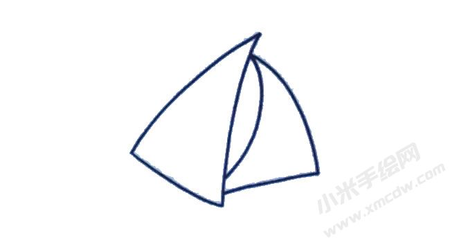 帆船幼兒簡筆畫繪制步驟02.jpg