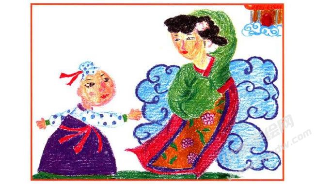 牛郎織女油畫棒創(chuàng)作步驟03.jpg